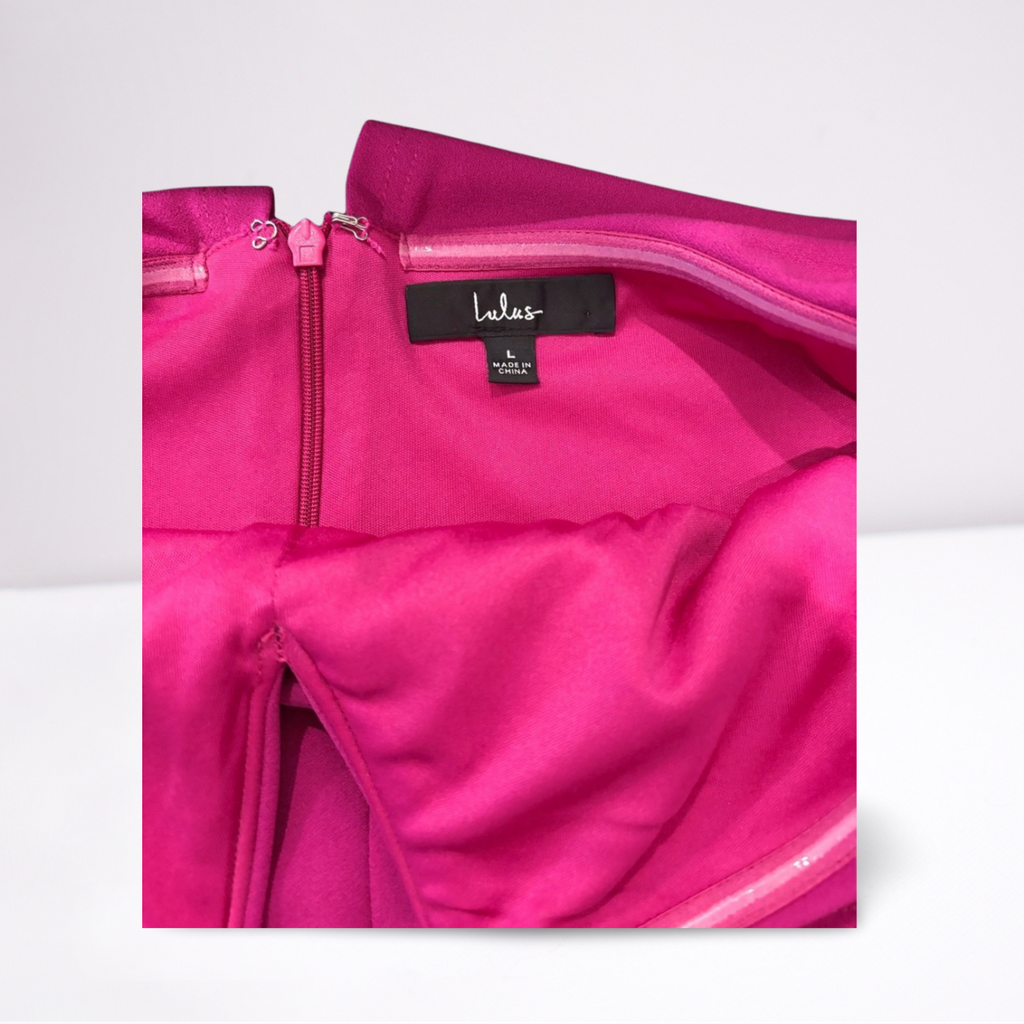 Lulus Womens Romper Casual Formal - Pink - Large - Like new - Pic 3