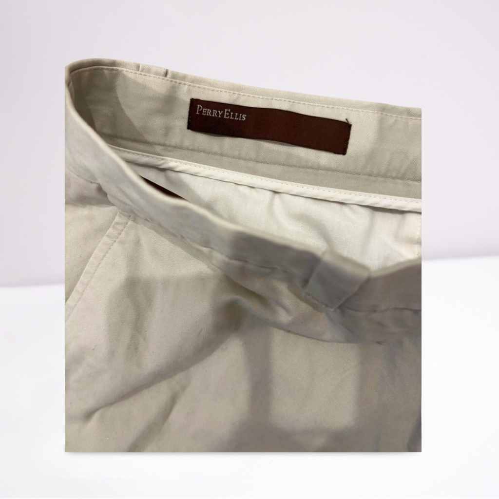 Perry Ellis Mens Pants Casual Pants - Khaki - 36x30 - Very good - Pic 5