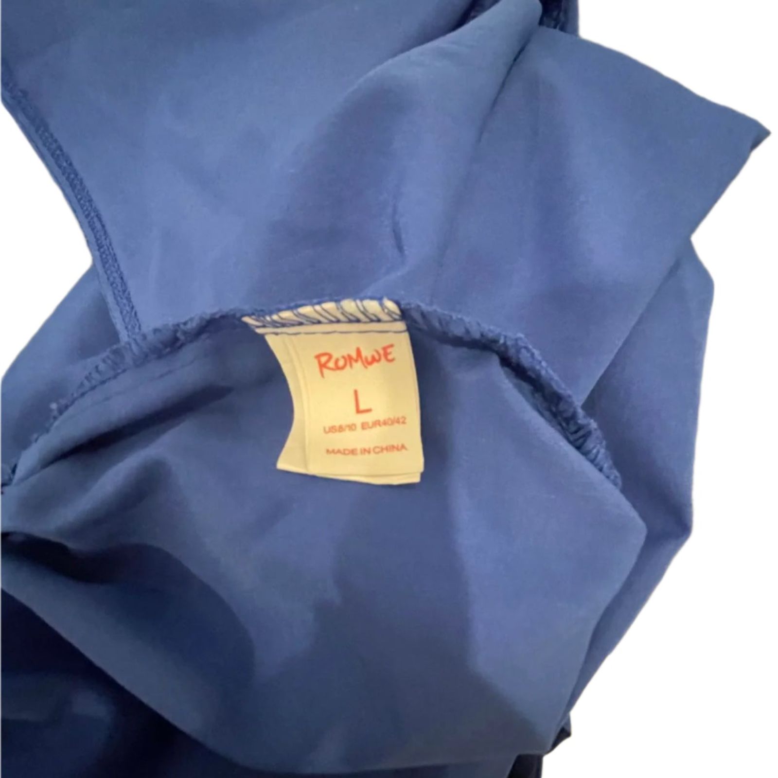 Used Romwe Girls Youth Overall Dress| Blue | Youth L