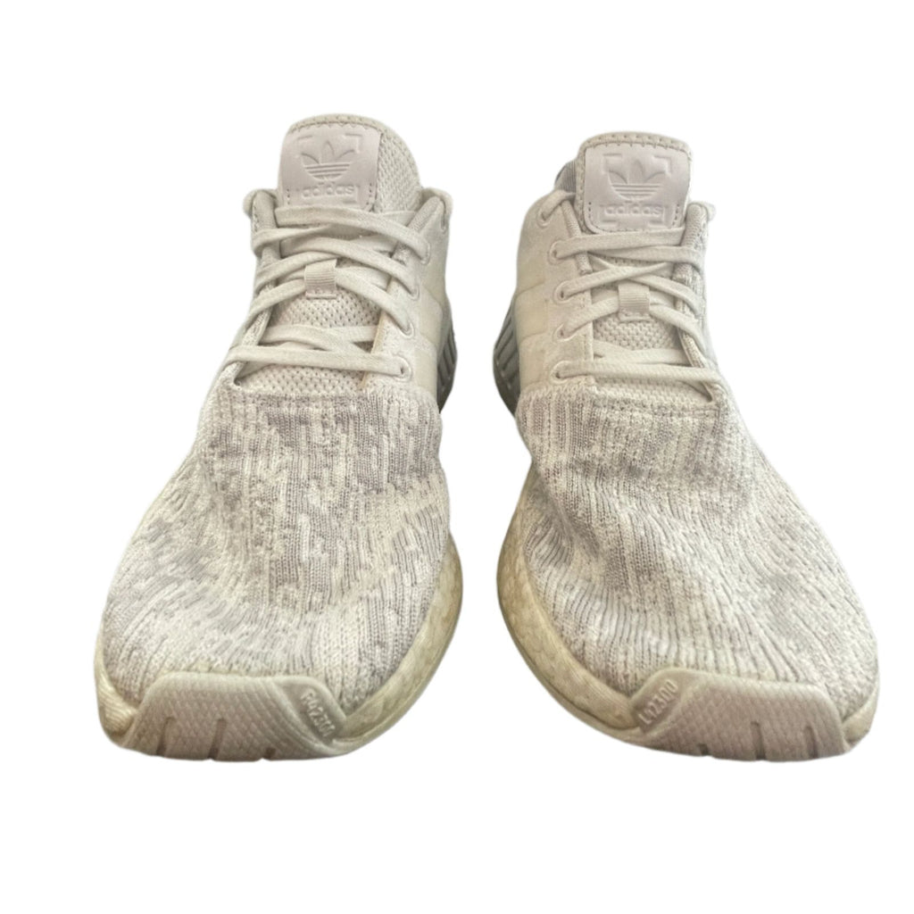 Used Adidas Womens NMD R2 Shoes | White | 8