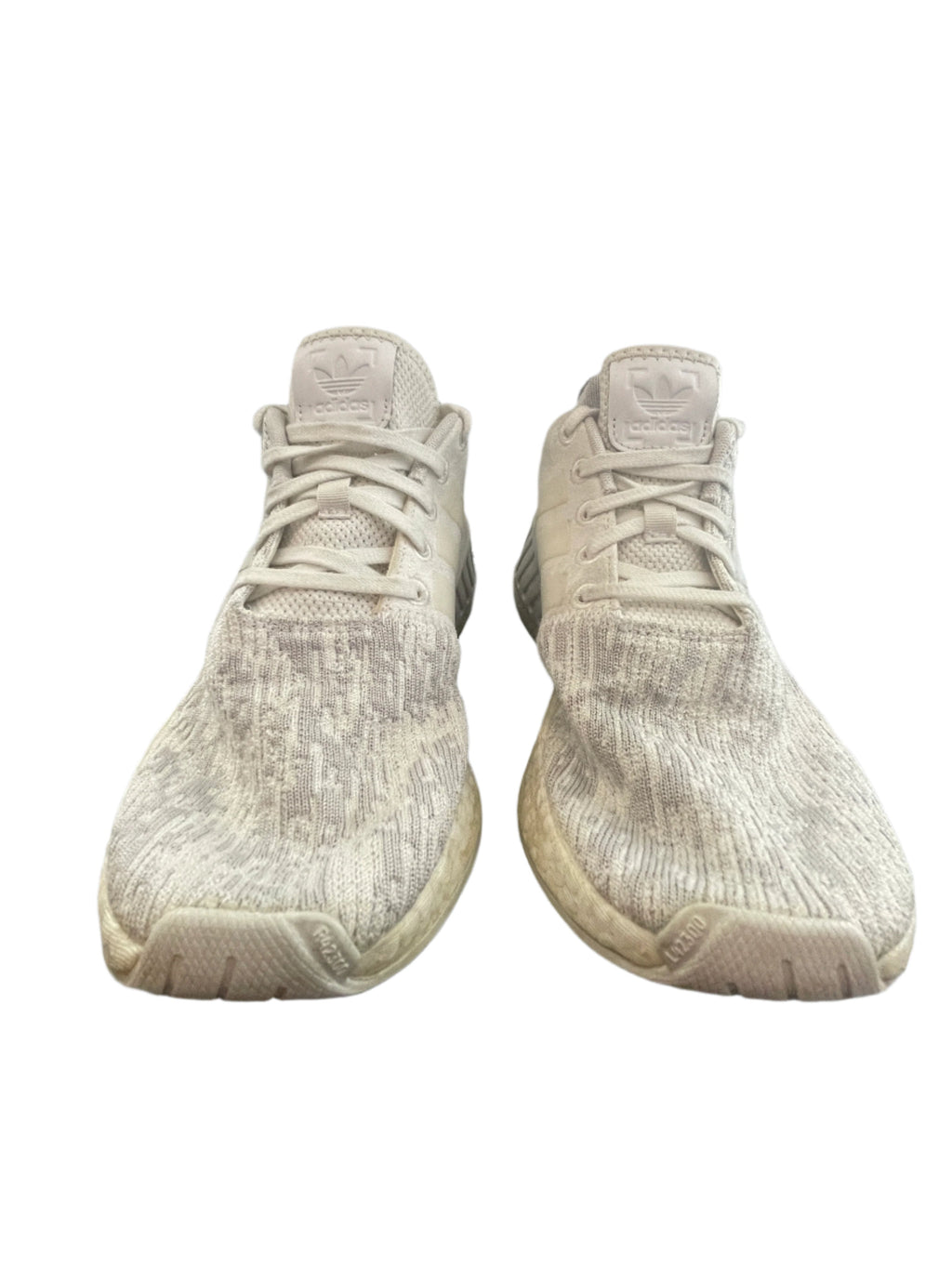 Adidas Womens Sneakers NMD R2 Running Shoes BY8691 White Boost - White - 8 - Good - Pic 3