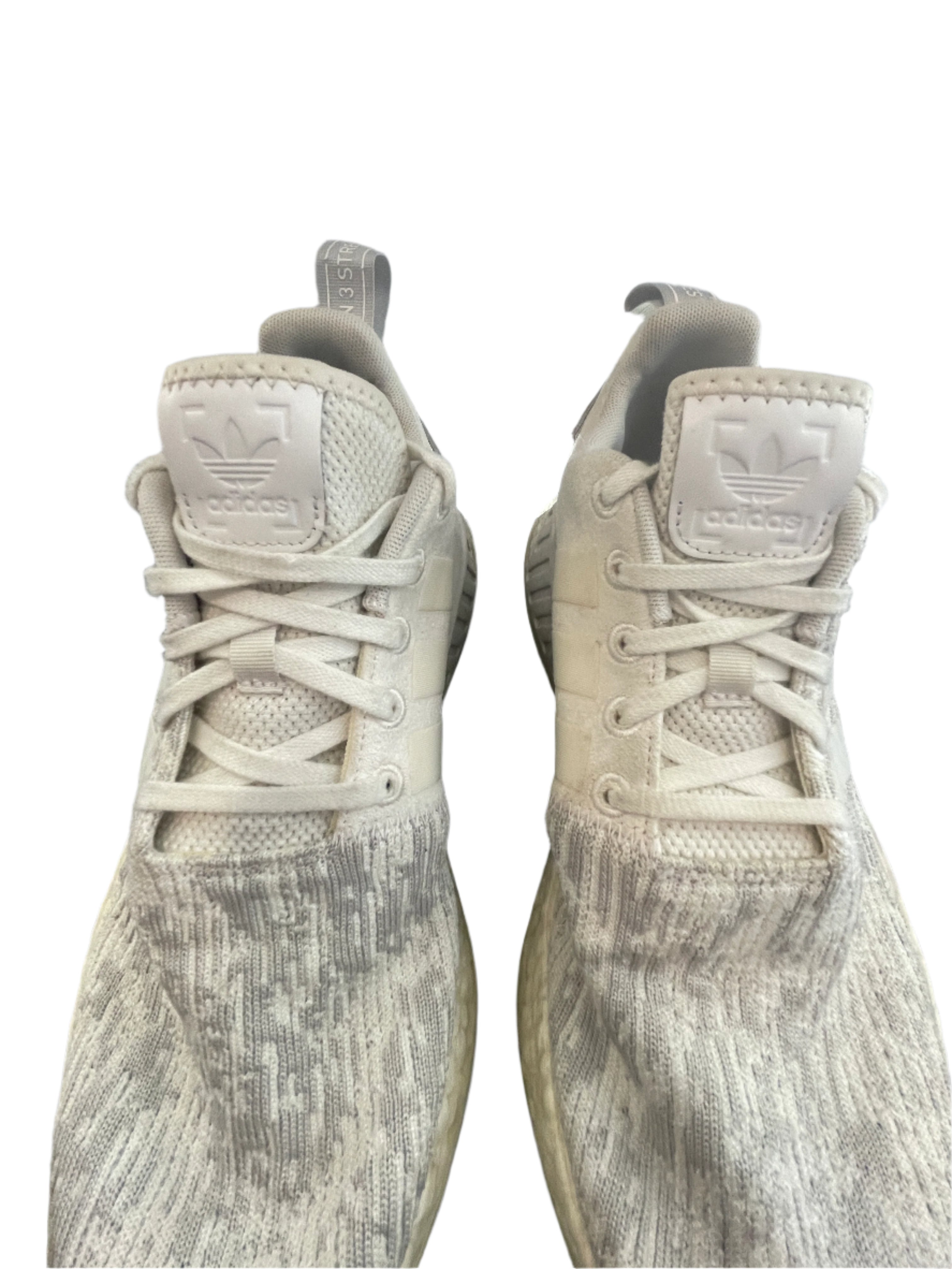 Adidas Womens Sneakers NMD R2 Running Shoes BY8691 White Boost - White - 8 - Good - Pic 2