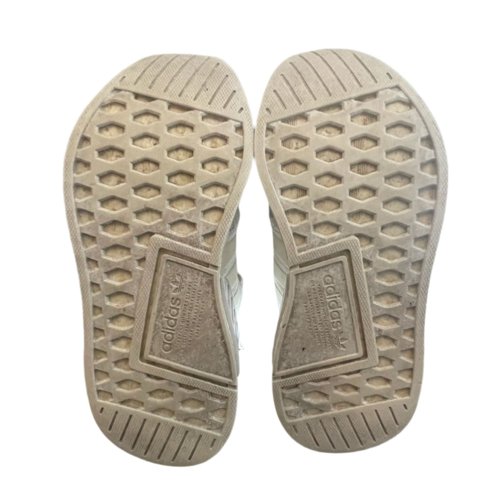 Used Adidas Womens NMD R2 Shoes | White | 8
