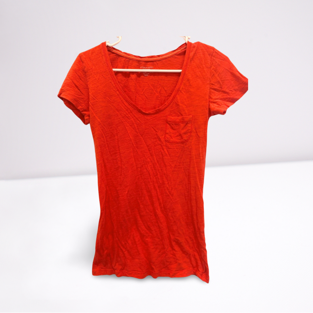 Used Victoria's Secret Womens T-Shirt | Orange | Small
