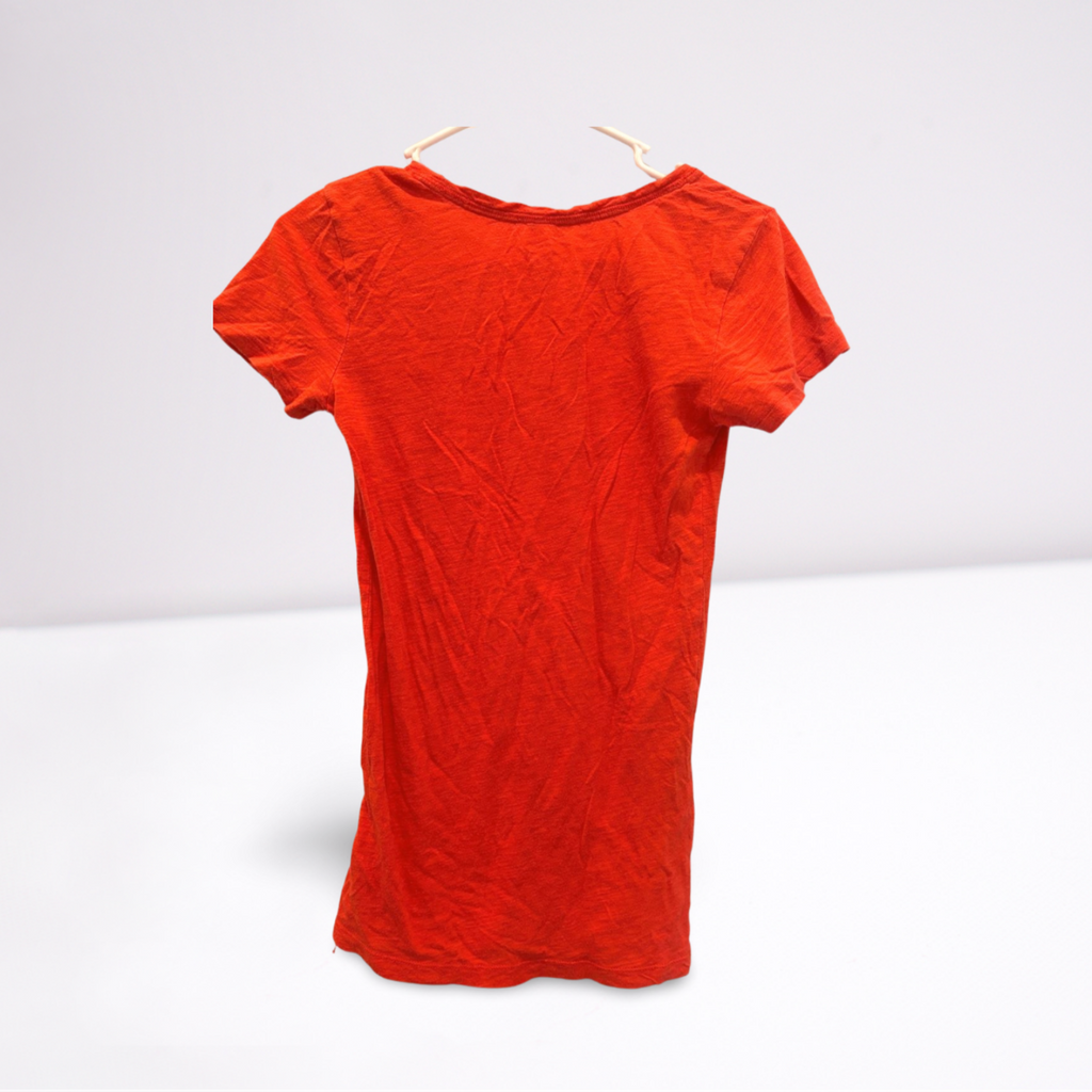 Used Victoria's Secret Womens T-Shirt | Orange | Small
