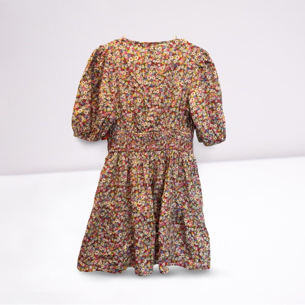 GAP Womens Dress Knee Length Floral - Multi-Color - Small - Like New - Pic 2