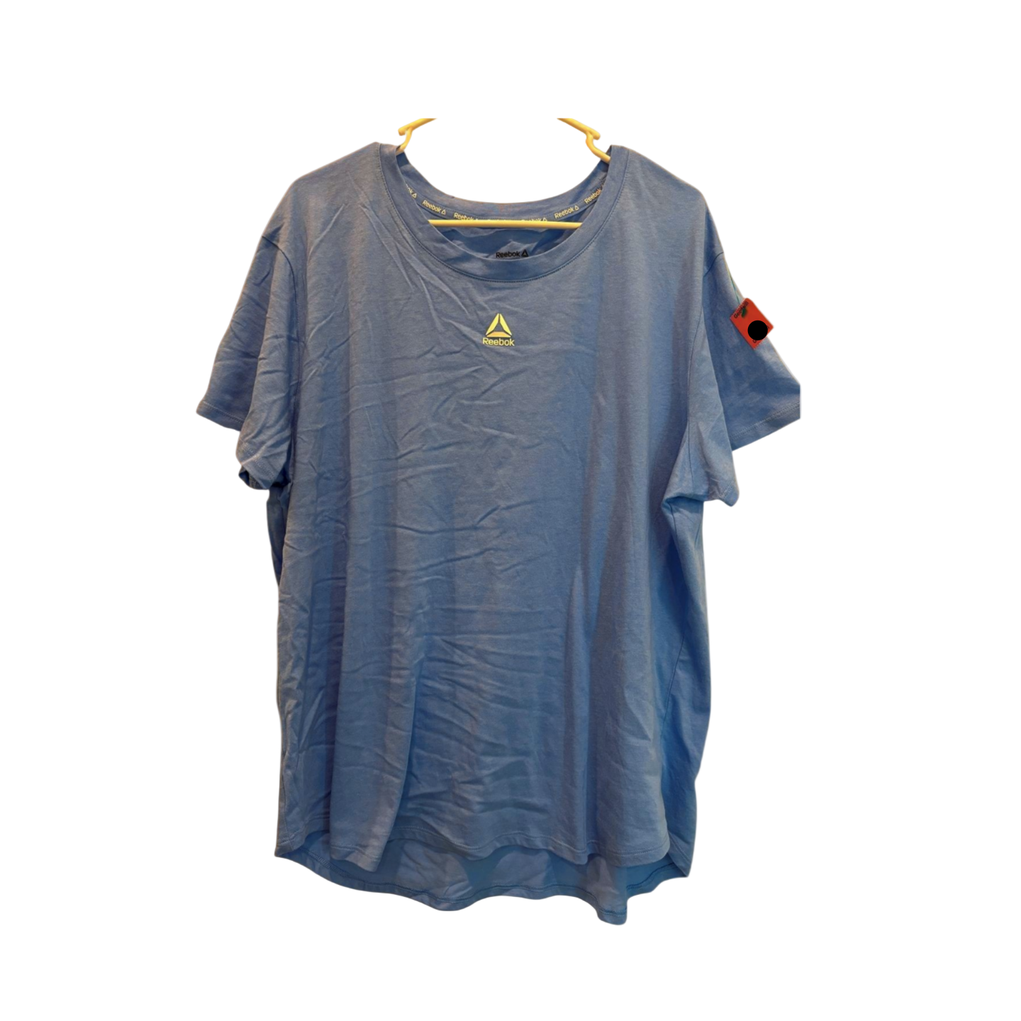 Reebok Mens T-Shirt Active Graphic - Light Blue - XXL - Like New - Pic 1