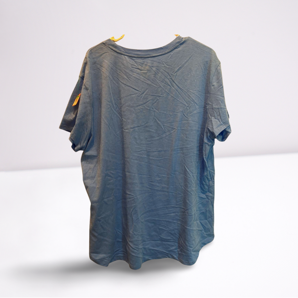 Reebok Mens T-Shirt Active Graphic - Light Blue - XXL - Like New - Pic 2