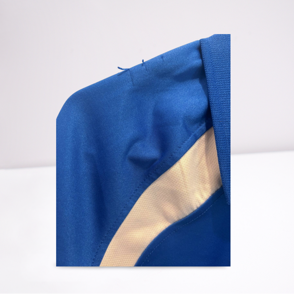 Used Rivalry Threads Mens Polo Shirt - Memphis Tigers | Blue | Medium