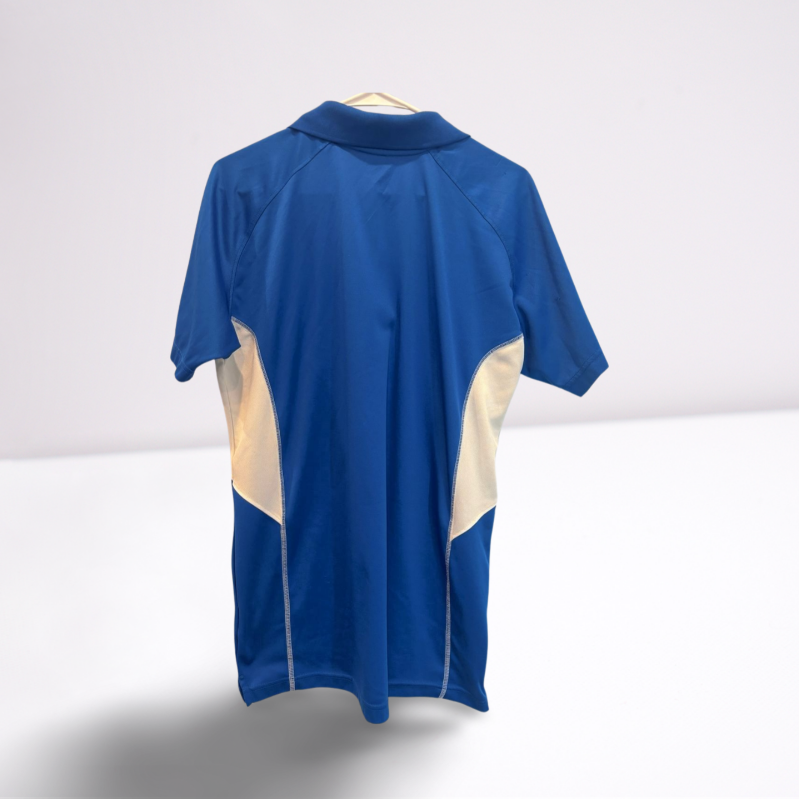 Used Rivalry Threads Mens Polo Shirt - Memphis Tigers | Blue | Medium