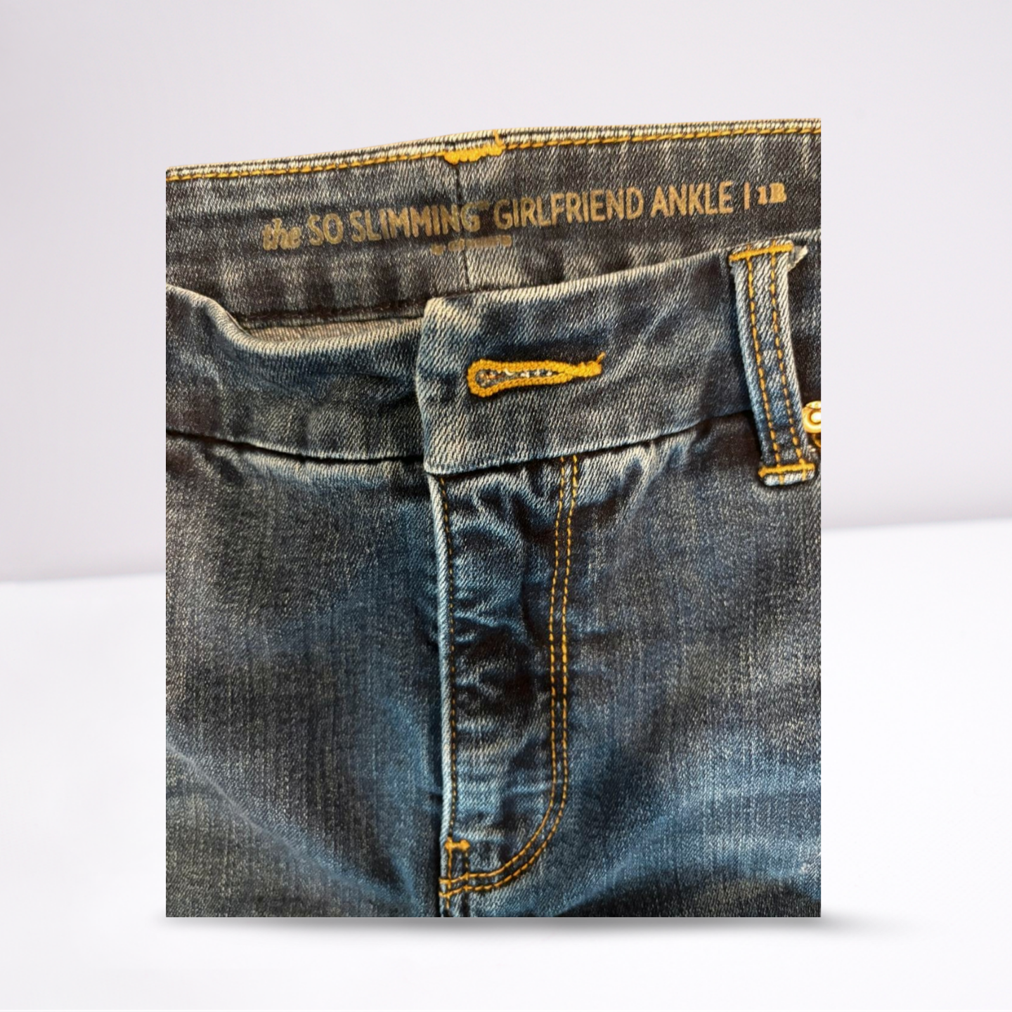 Chicos Womens Capri Pants Cut-Off Denim - blue - 1 - Very good - Pic 3