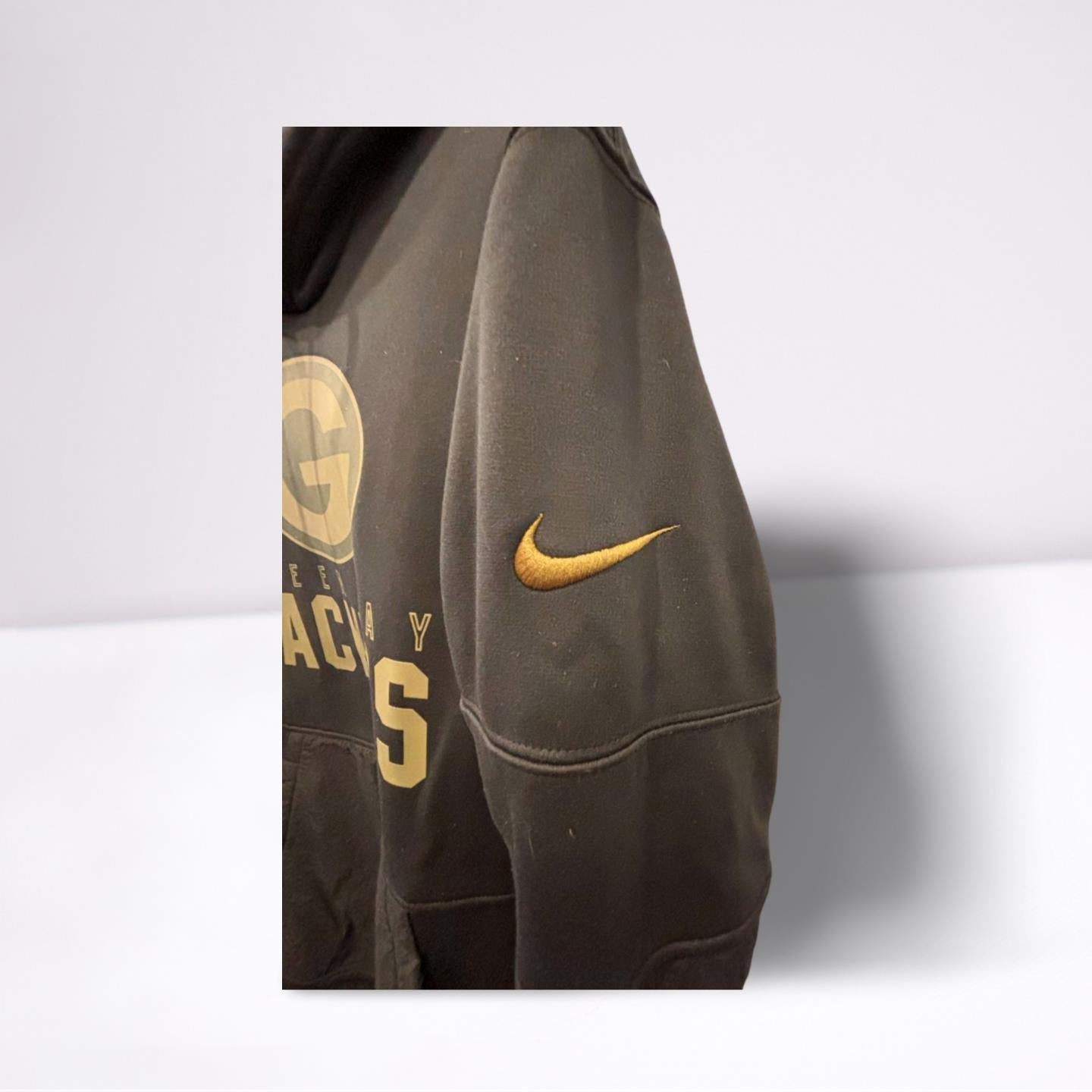 Nike Mens NFL Team Hoodie Green Bay Packers Salute to Service - Black/Camo - Medium - Like New - Pic 4