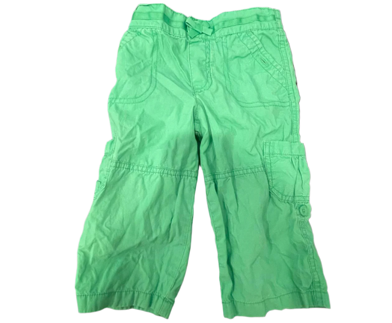 Carters Baby Pants Pull-On - Green - 18 Months - Very Good - Pic 2