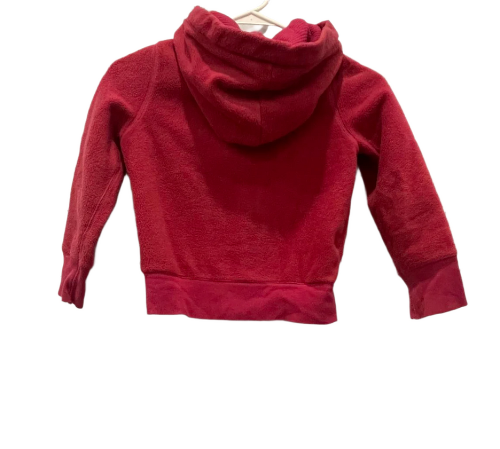 Gap Kids Jacket Sequent Logo Zip-Up - Pink - Small - Good - Pic 2