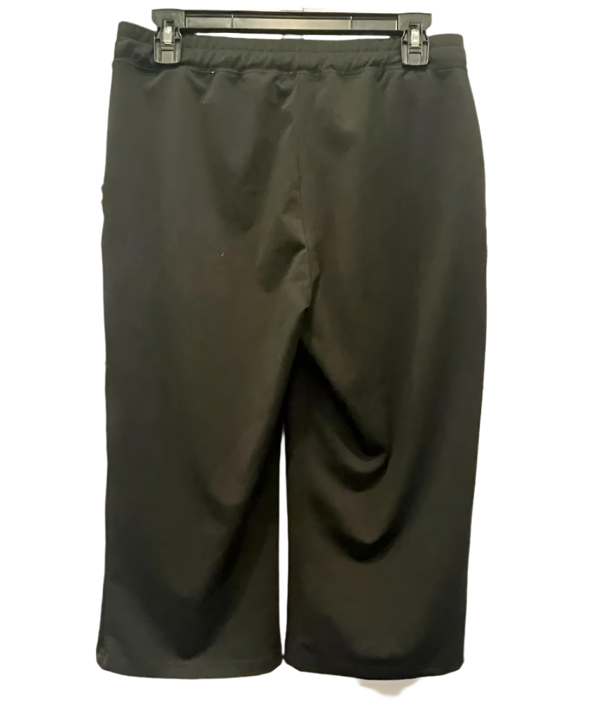 I.C. Fashions Womens Capri Pants - Green - Large - Like New - Pic 2