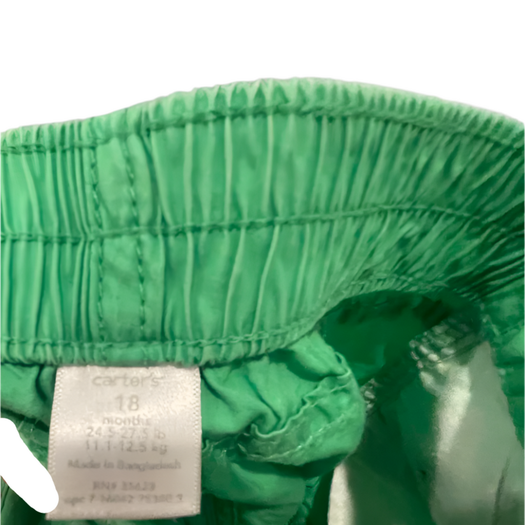 Used Carters Baby Pants - Pull-On | Green | 18 Months