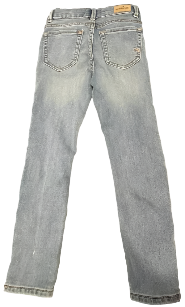Jordache Youth Girls Jeans Stretch Super Skinny - Blue - 6 - Good - Pic 2