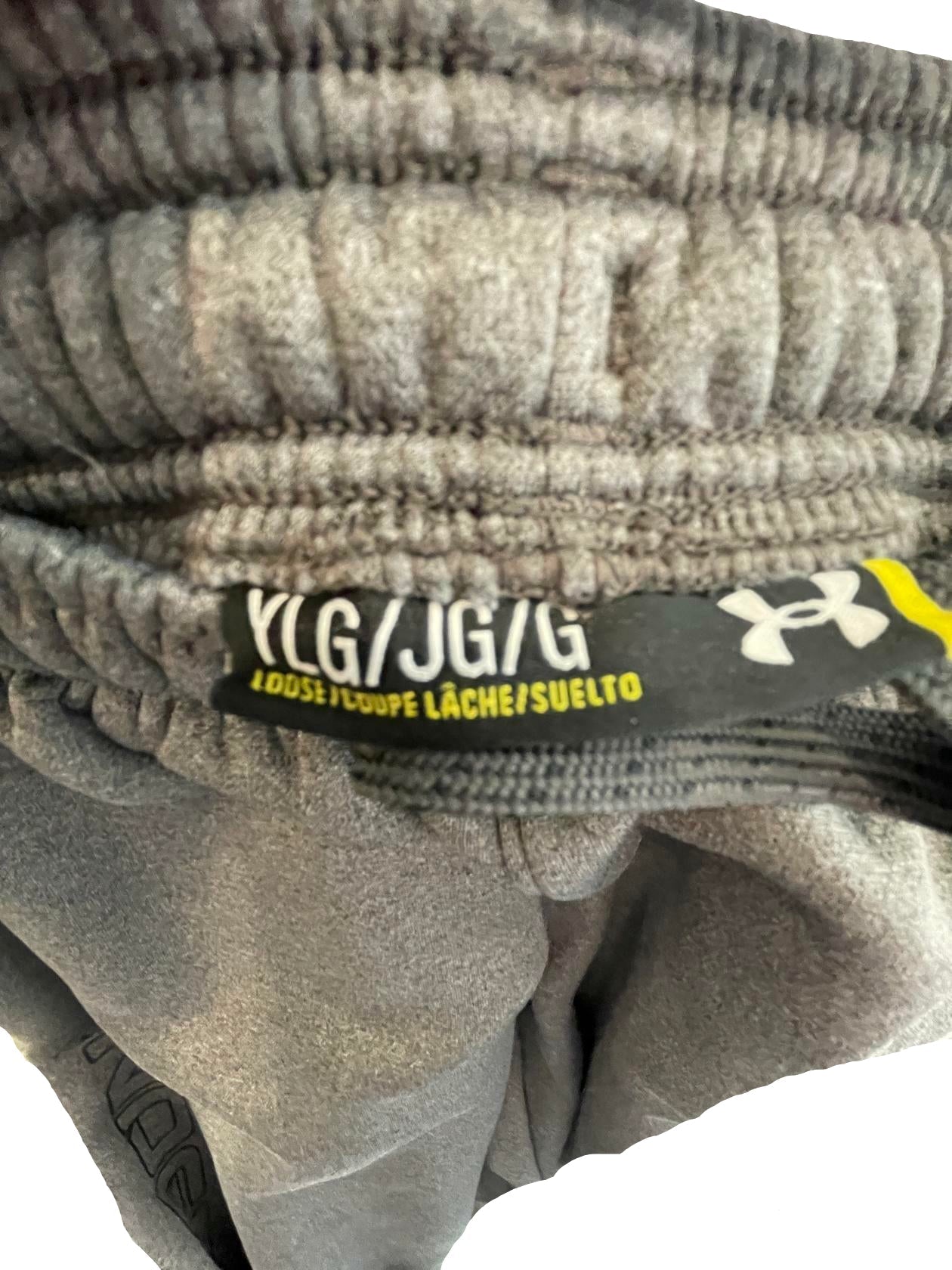 Under Armour Mens Joggers Athletic - Gray - Large - Very Good - Pic 9