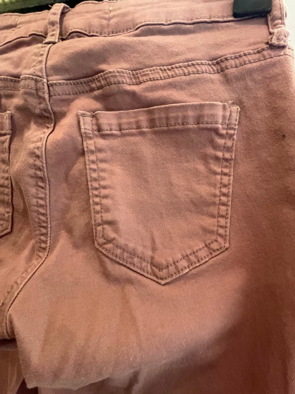 Ashley Mason Womens Jeans Skinny - Mauve - 3 - Like New - Pic 8