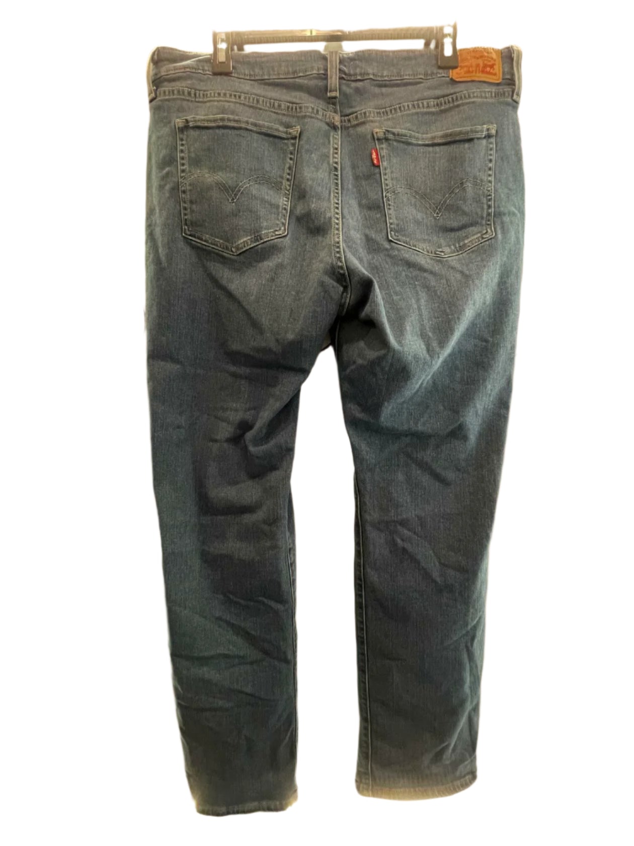 Levi Strauss Womens Jeans 414 Flare Relaxed Straight - Blue - 18W - Very Good - Pic 7