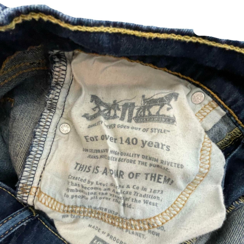 Used Levi Strauss Mens Jeans - 511 Dark Wash | Blue | 32X30