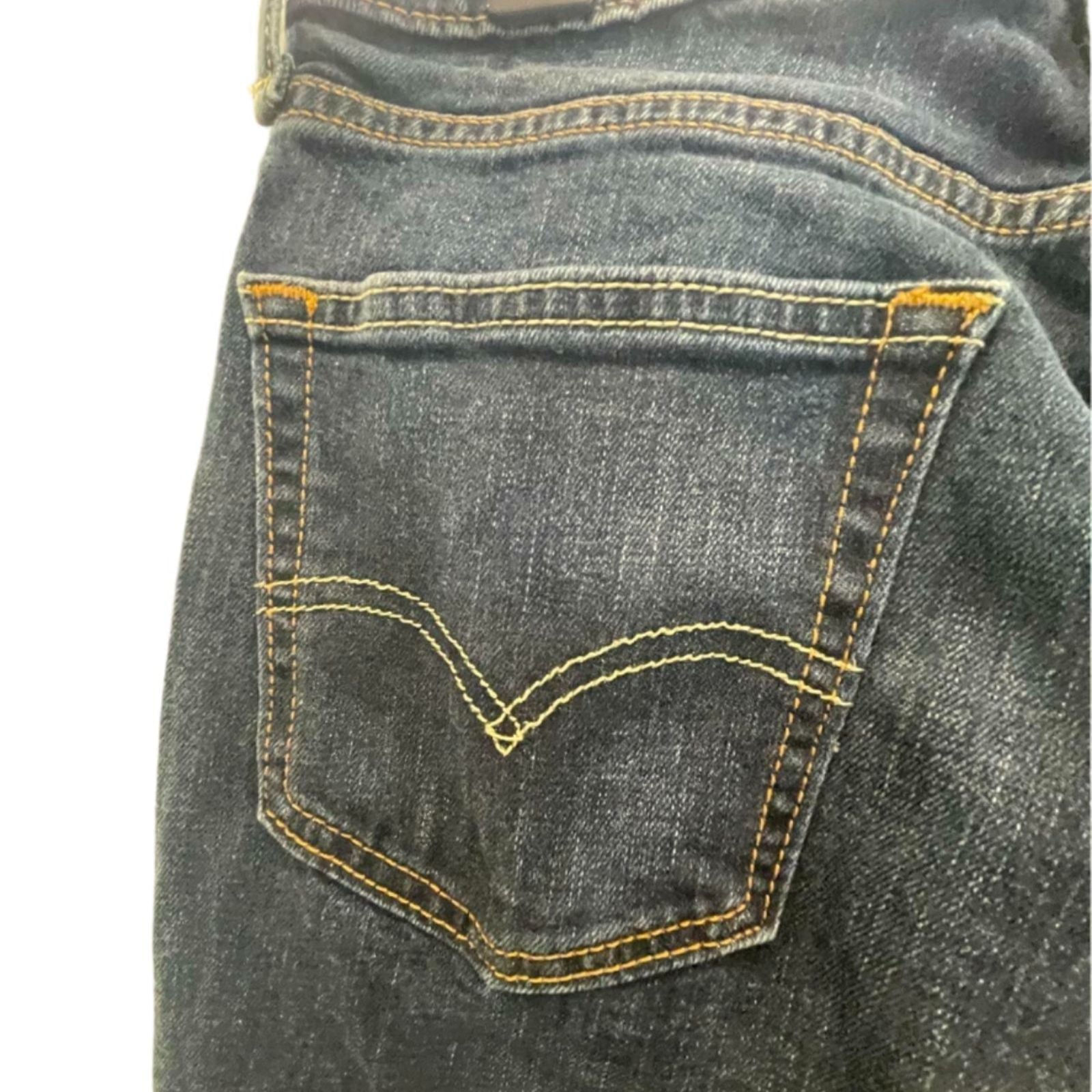 Used Levi Strauss Mens Jeans - 511 Dark Wash | Blue | 32X30
