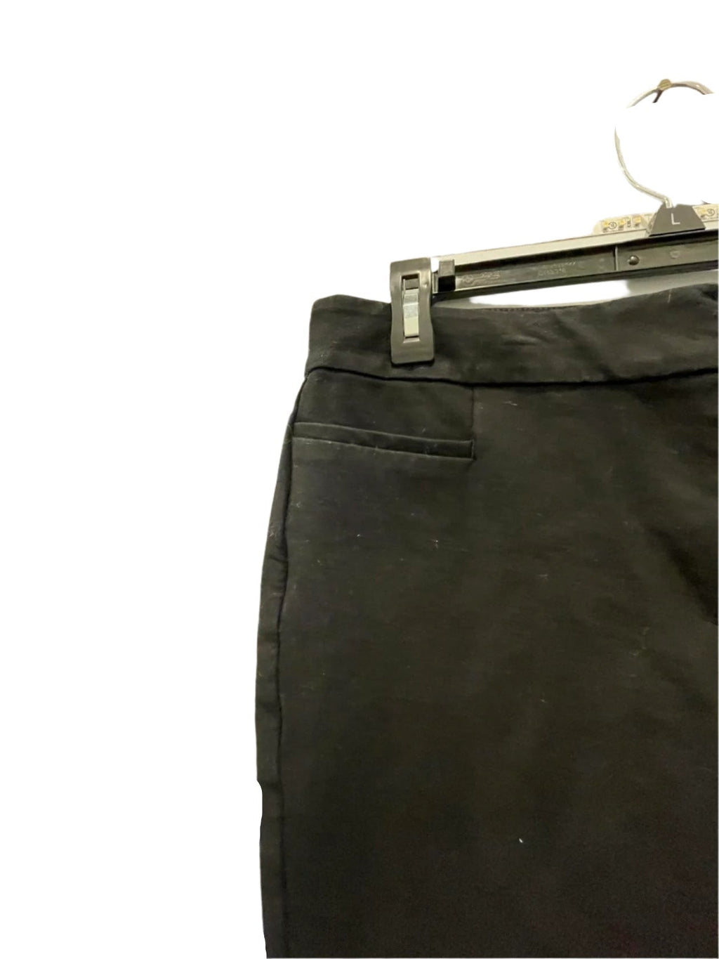 Ann Taylor Womens Dress Pants Petite - Black - 8P - Very Good - Pic 5