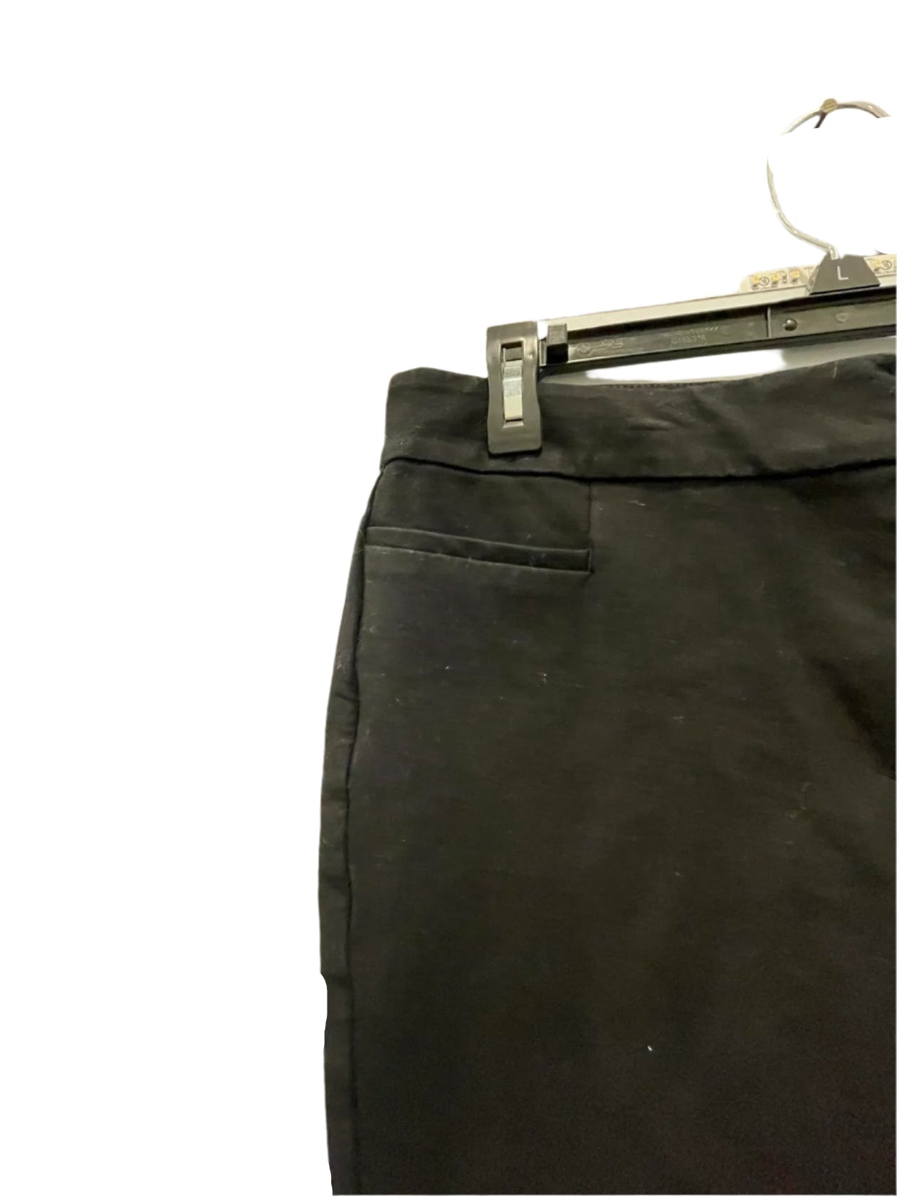 Ann Taylor Womens Dress Pants Petite - Black - 8P - Very Good - Pic 5