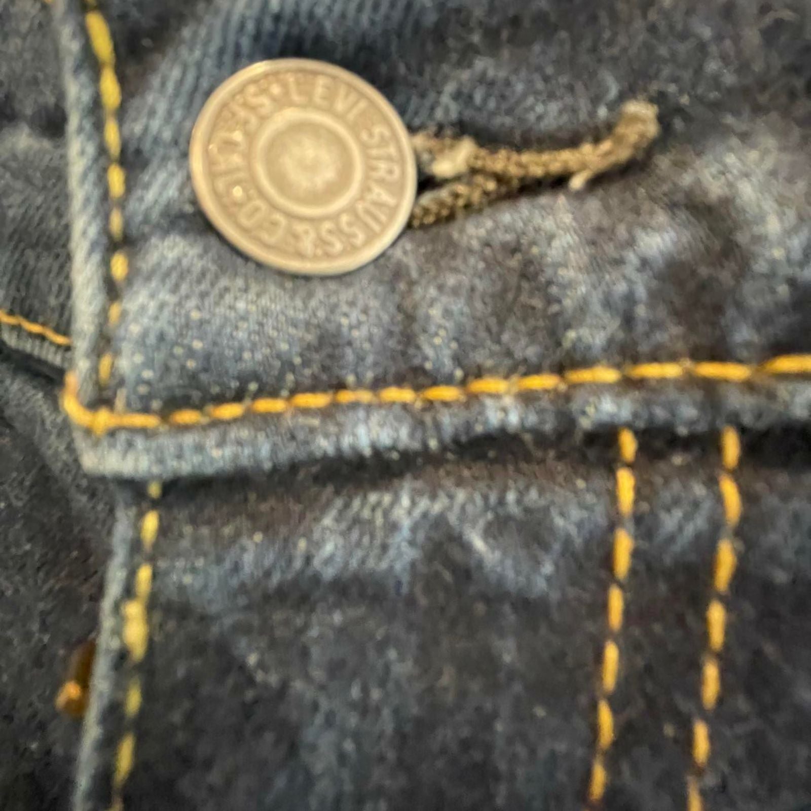 Used Levi Strauss Mens Jeans - 511 Dark Wash | Blue | 32X30