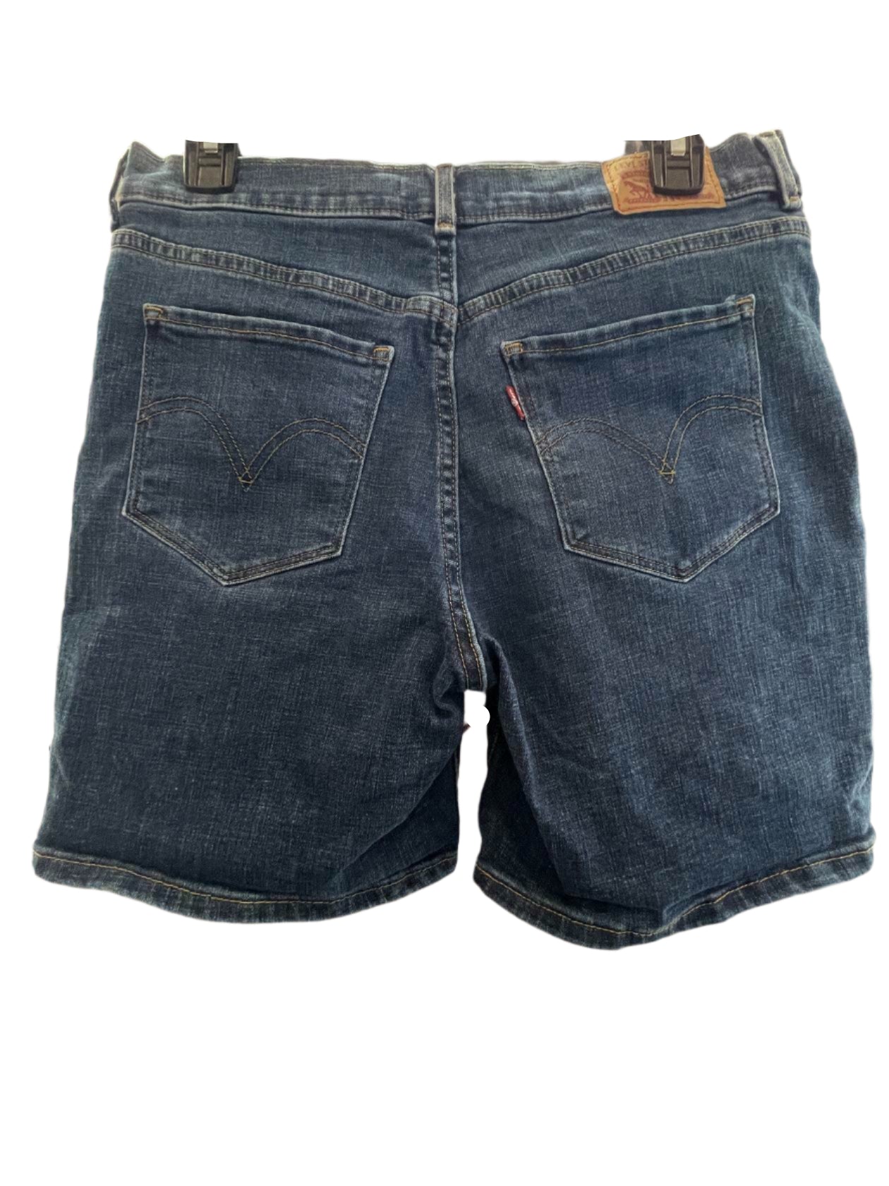 Signature by Levi Strauss Womens Denim Shorts Signature Classic - Blue - 29 - Very Good - Pic 6