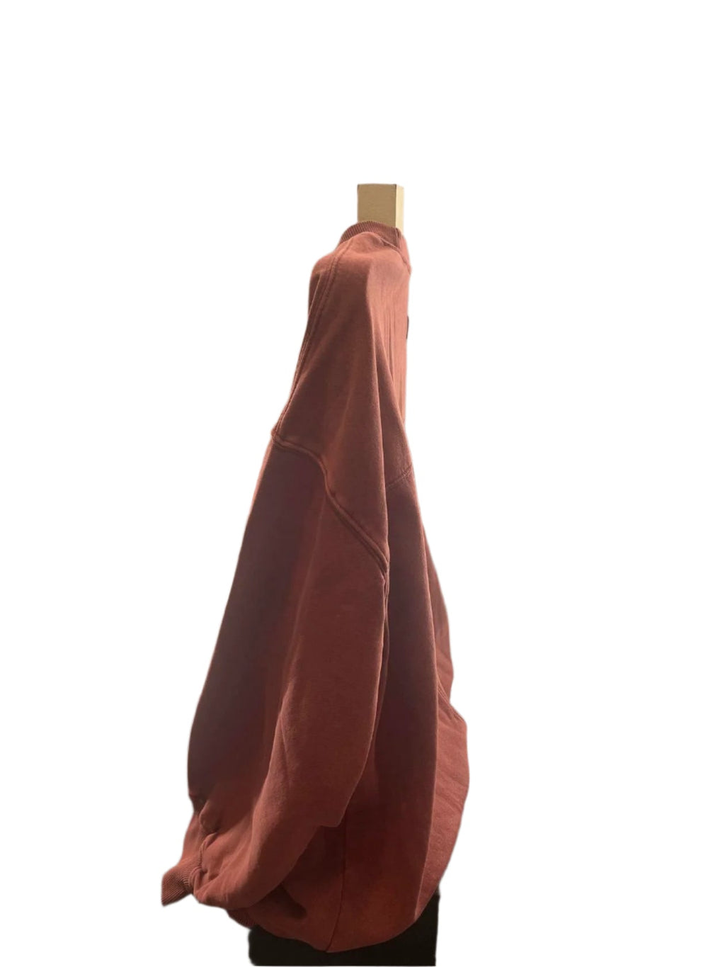 Arizona Unisex Sweater Graphic Brooklyn Map Music Uniquely Dyed - Red - Large - Like New - Pic 3