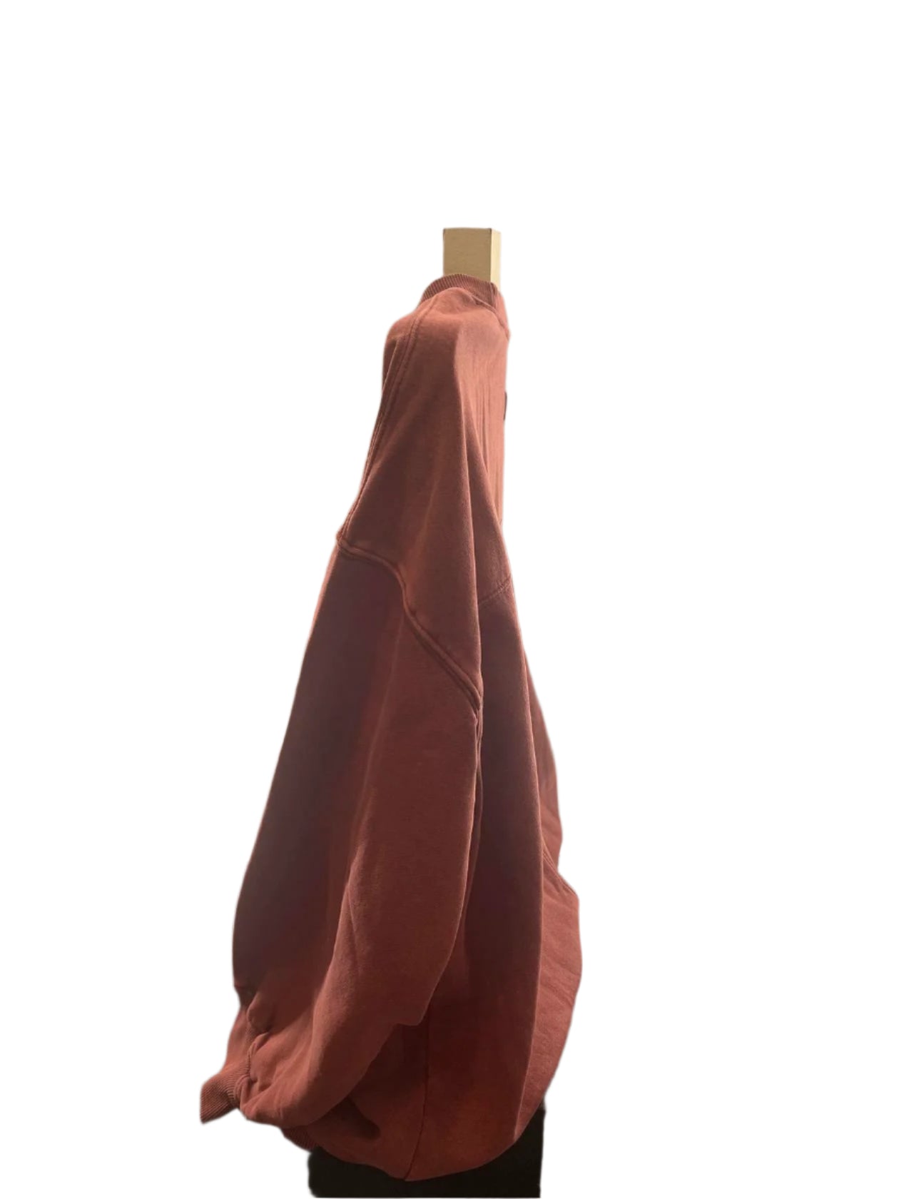 Arizona Unisex Sweater Graphic Brooklyn Map Music Uniquely Dyed - Red - Large - Like New - Pic 3