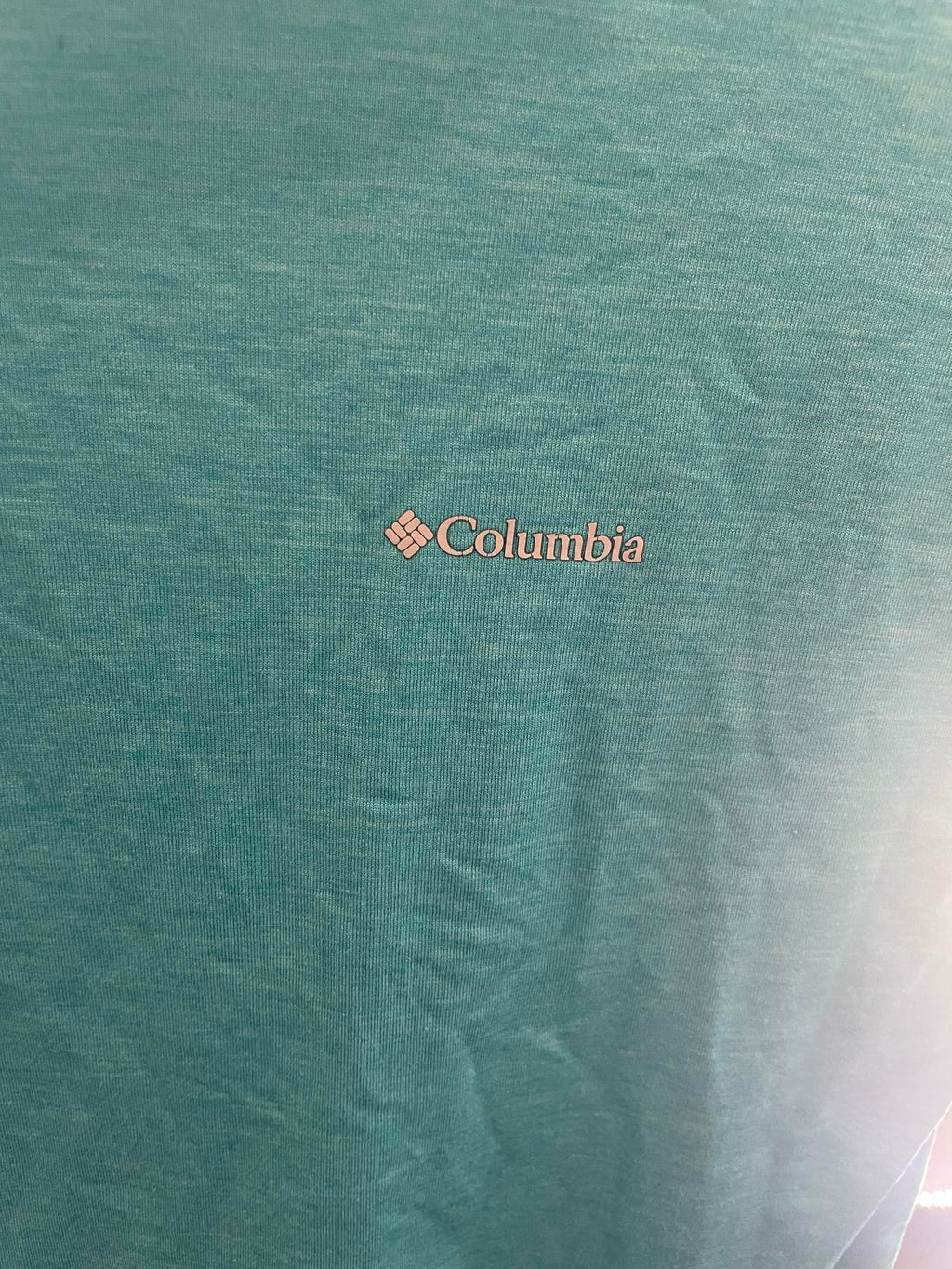 Columbia Womens T-Shirt Sportswear Activewear - Green - XS - Very Good - Pic 2