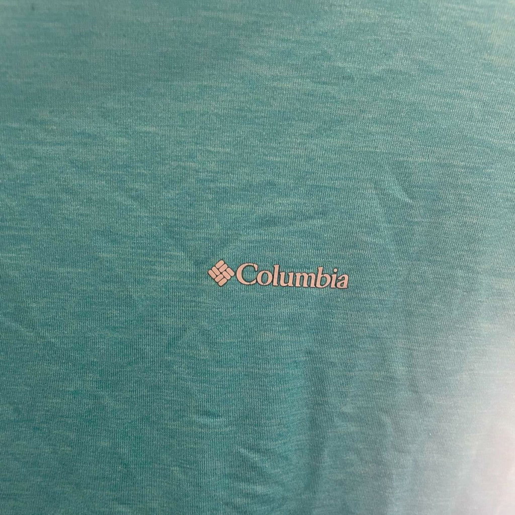 Used Columbia Womens T-Shirt - Activewear | Green | XS