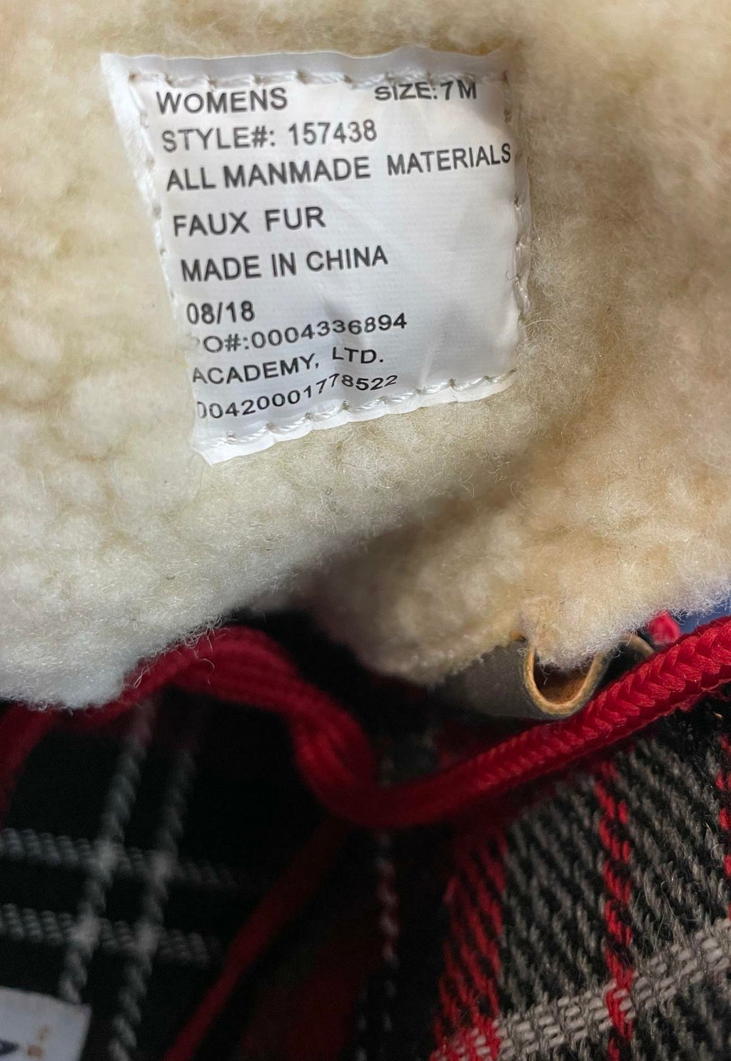 Magellan Womens Duck Boots Fleece Lined Leather - Brown Black - 7M - Very Good - Pic 9