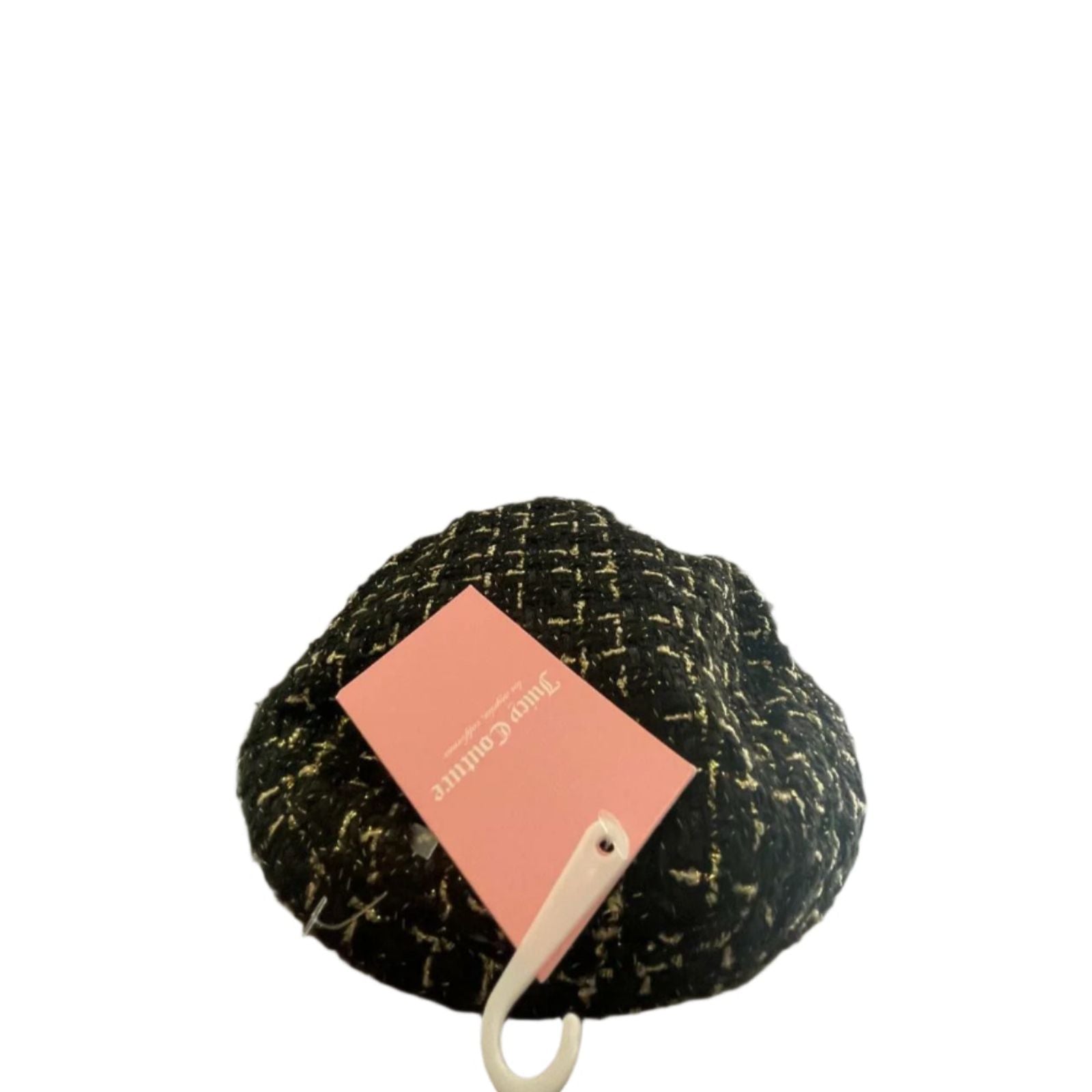 Used Juicy Couture Womens Newsboy Hat | Black | One Size