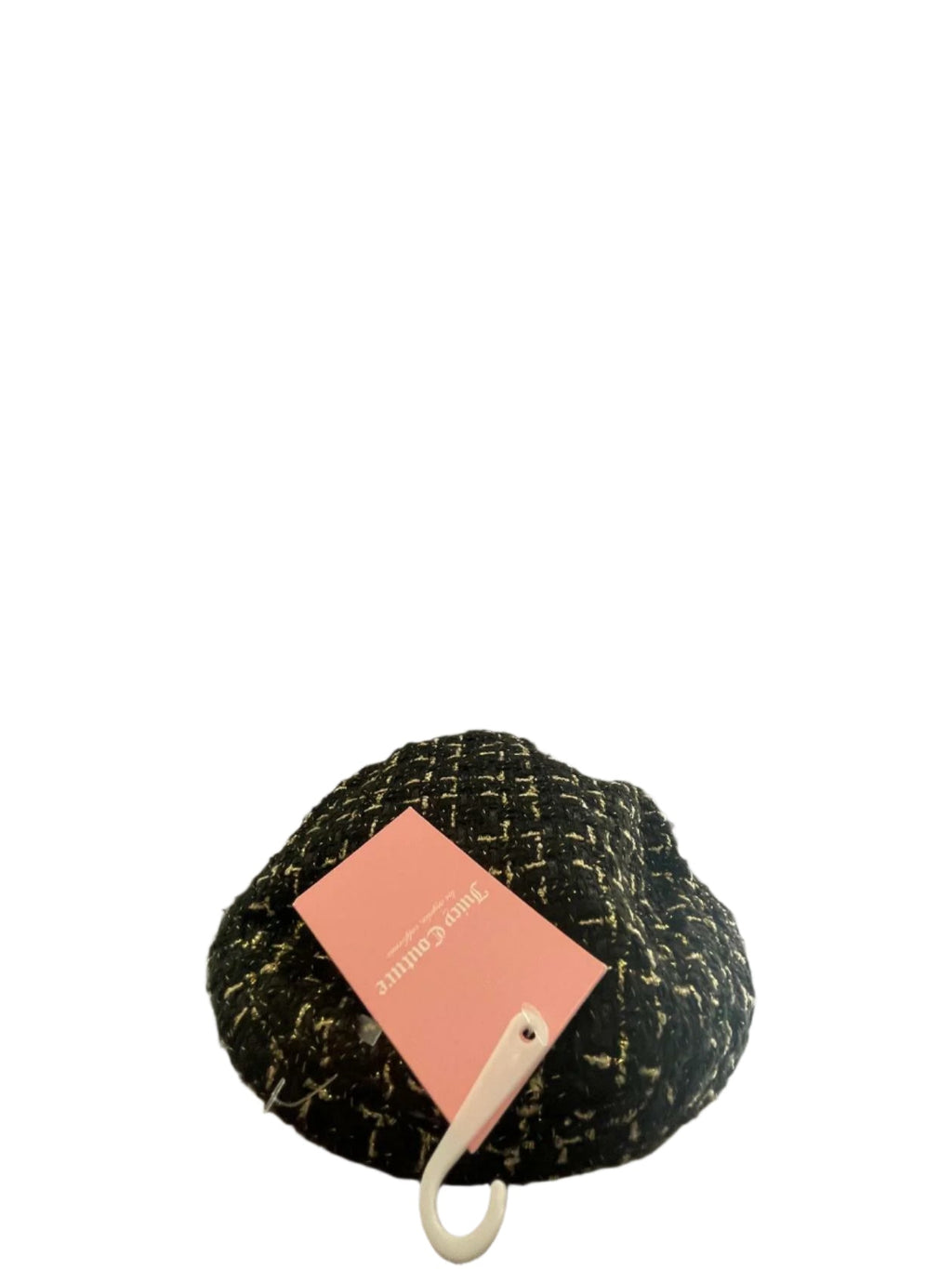 Juicy Couture Womens Newsboy Hat - Black/Gold - Universal - New - Pic 5