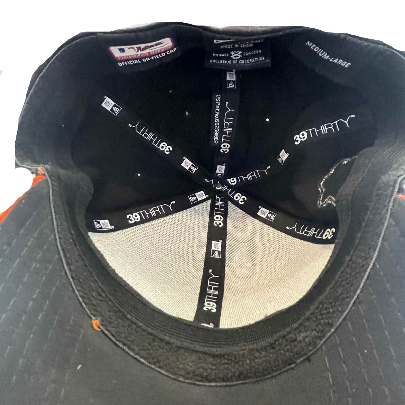 Used New Era Miami Marlins Snapback Cap - MLB 2017 All-Star Game Logo | Black/Orange | Med/Large