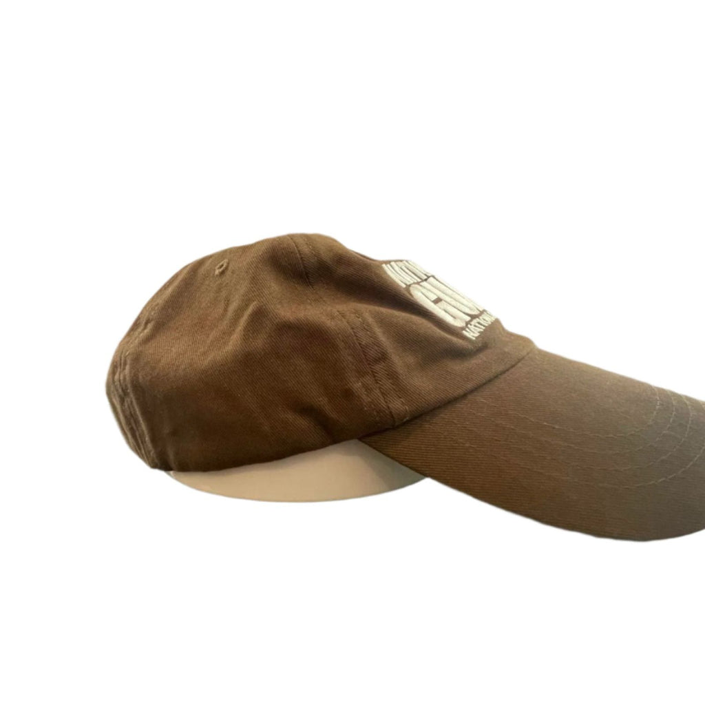 Used National Guard Military Unisex Adult Baseball Cap | Brown | Adjustable