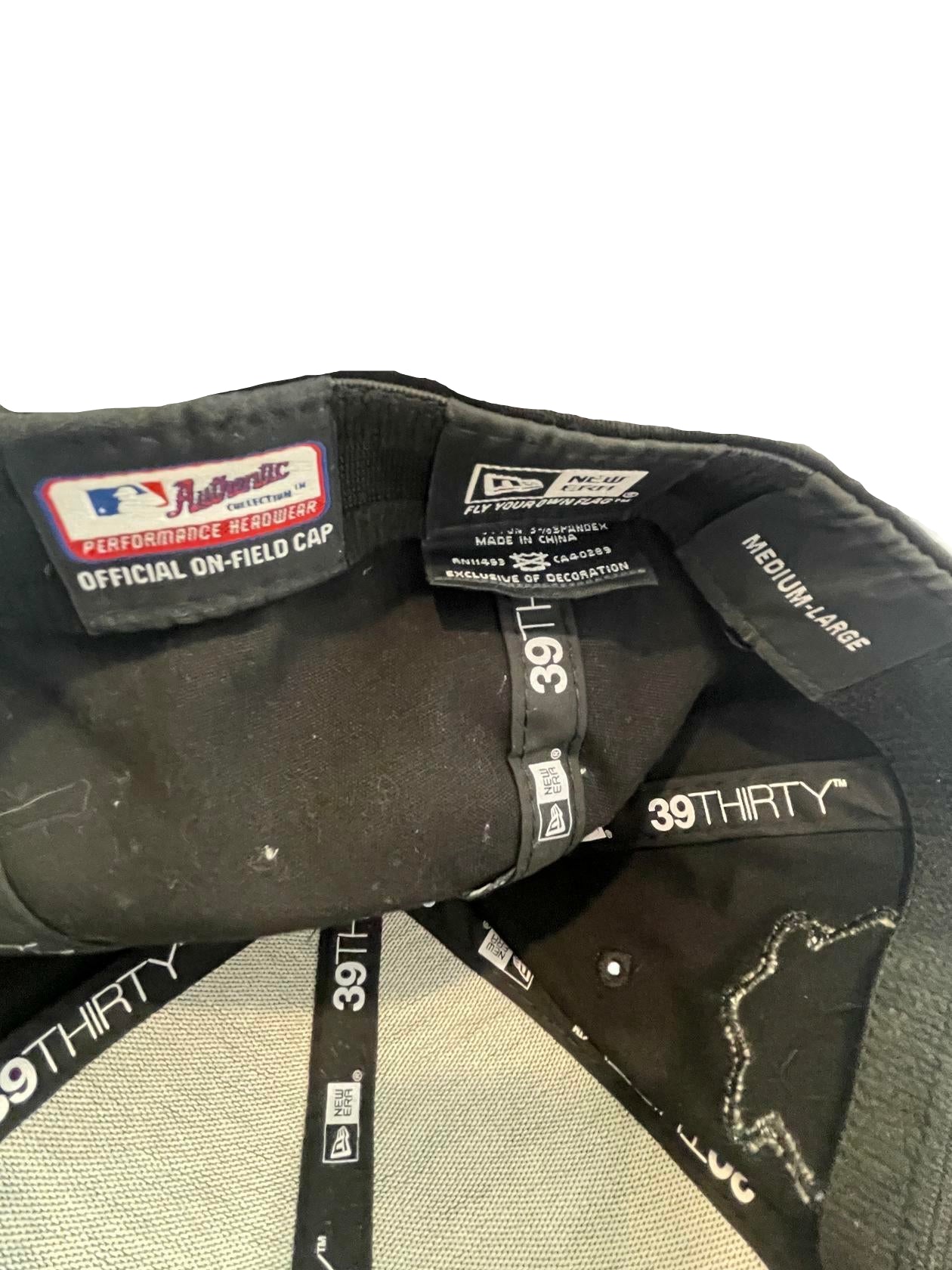 NEW ERA Mens Snapback Cap Miami Marlins MLB Team 2017 ASG Logo - Black/Orange - M/L - Like New - Pic 10