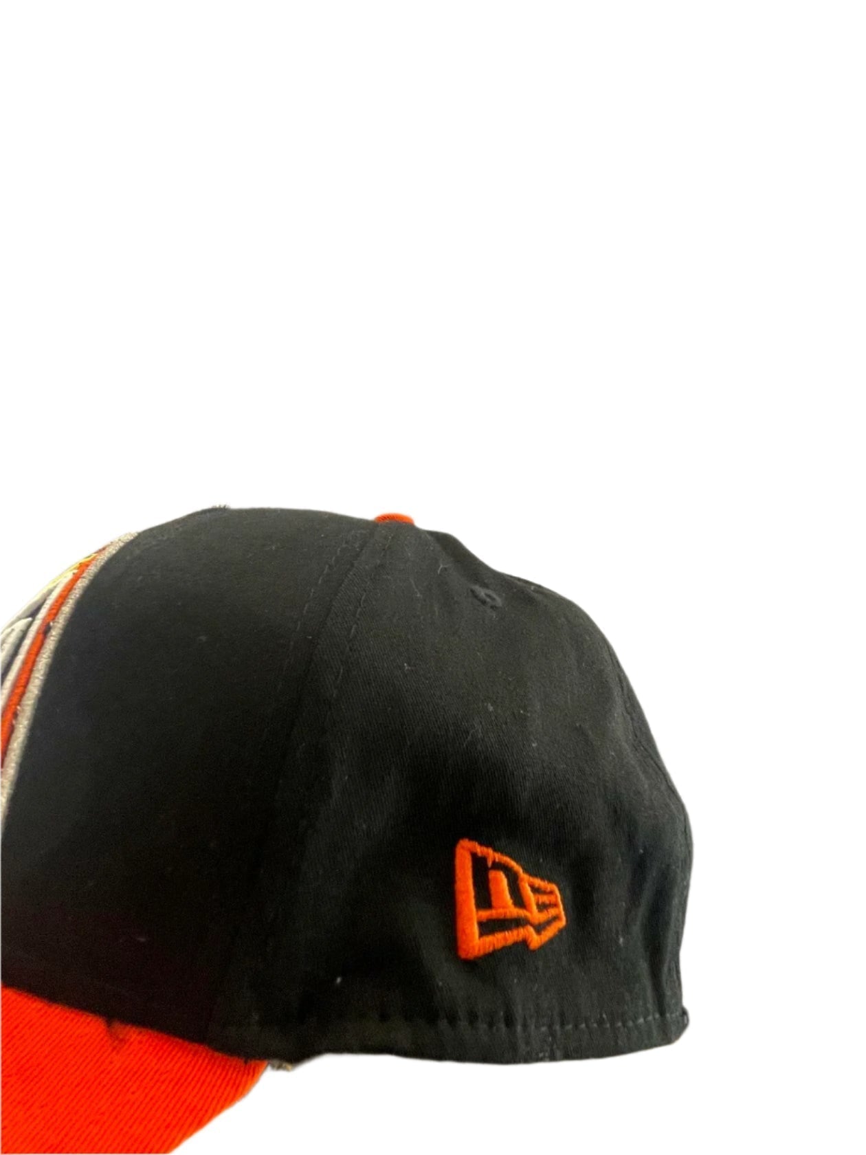 NEW ERA Mens Snapback Cap Miami Marlins MLB Team 2017 ASG Logo - Black/Orange - M/L - Like New - Pic 4