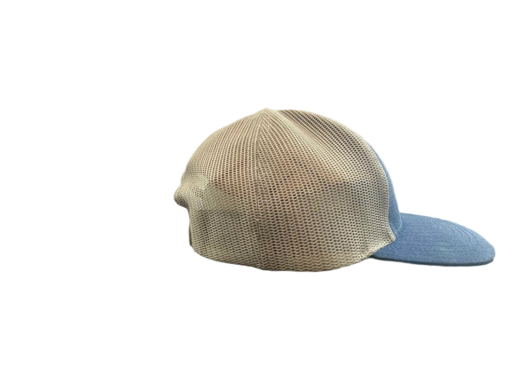 Shades Unisex Snapback Cap Low Pro Mesh Back Trucker - Blue - Universal - Very Good - Pic 5