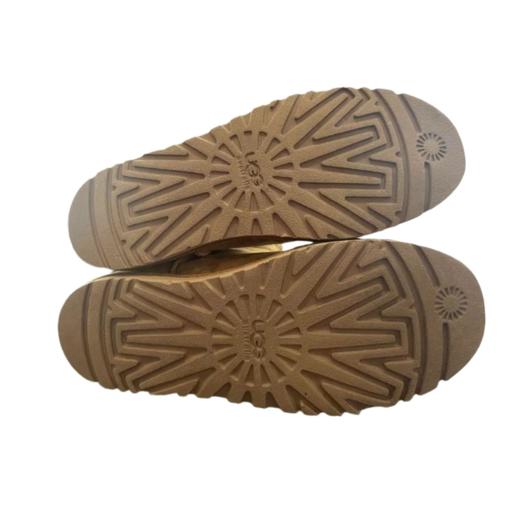 Used Ugg Womens Boots - Tall Braided Tasman | Chestnut Brown | 8