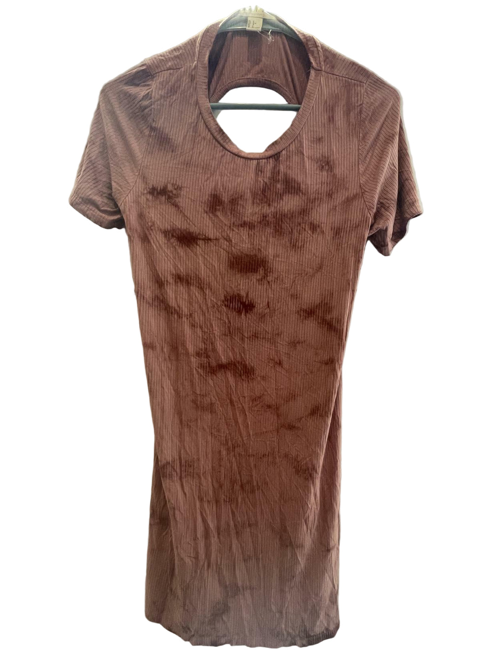 Forever 21 Womens Fitted T-Shirt Dress - Brown - Size Large - New