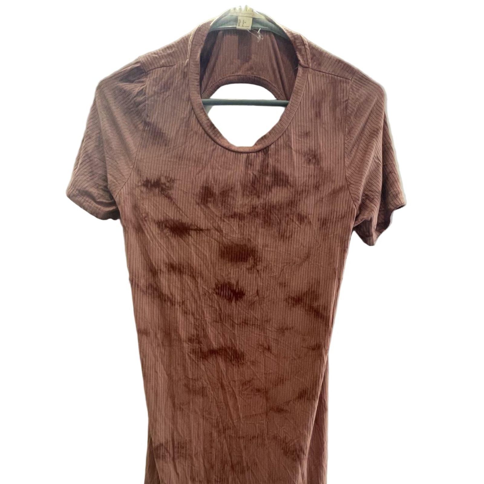 Used Forever 21 Womens T-Shirt Dress - Fitted | Brown | Large