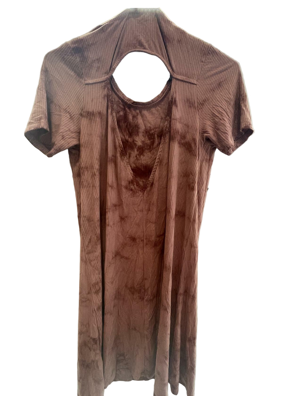 Forever 21 Womens Fitted T-Shirt Dress - Brown - Size Large - New