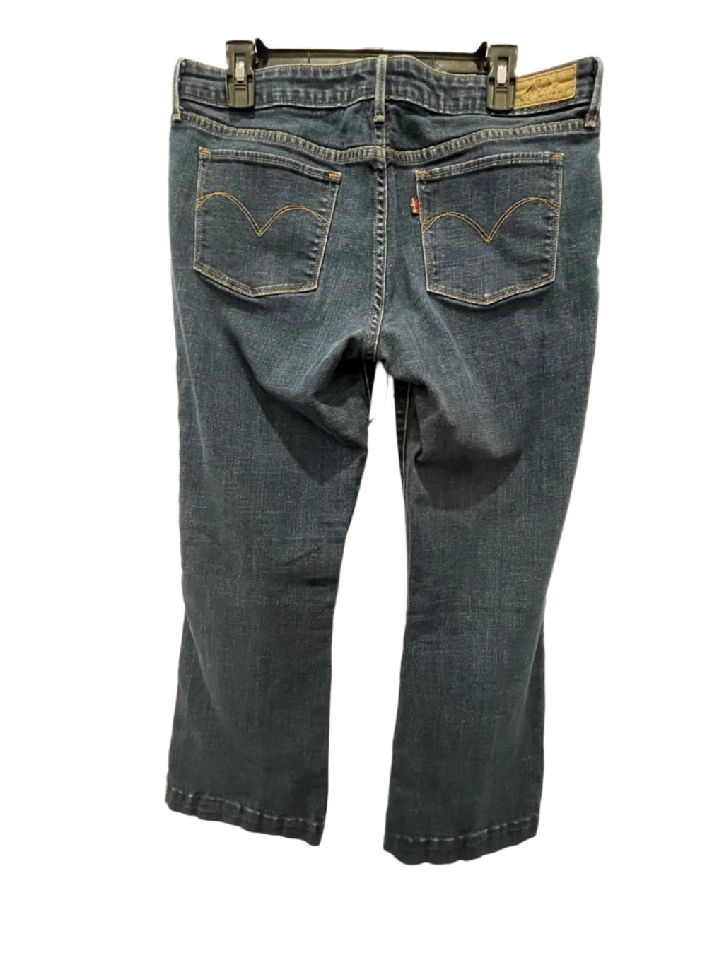 Levi Strauss Womens Jeans Signature Slight Curve Classic Bootcut - Blue - 14 - Like New - Pic 4