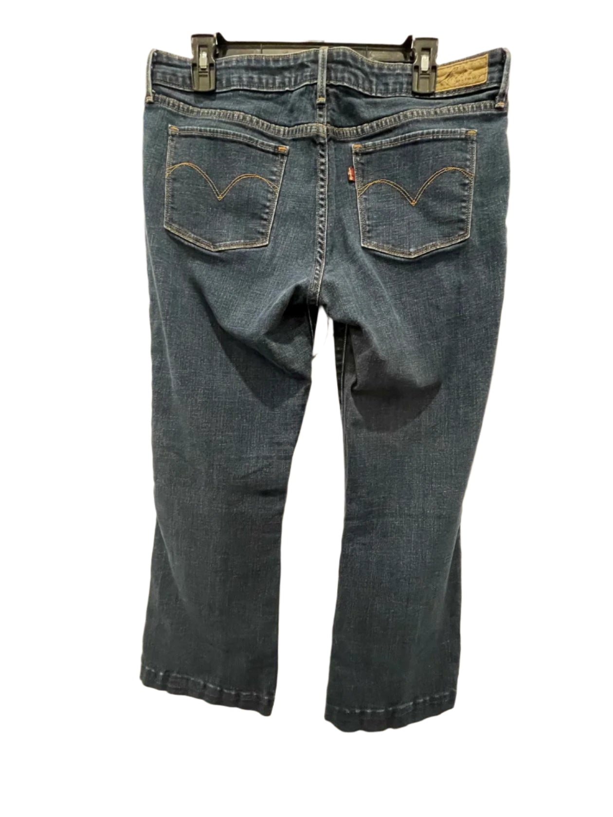 Levi Strauss Womens Jeans Signature Slight Curve Classic Bootcut - Blue - 14 - Like New - Pic 4