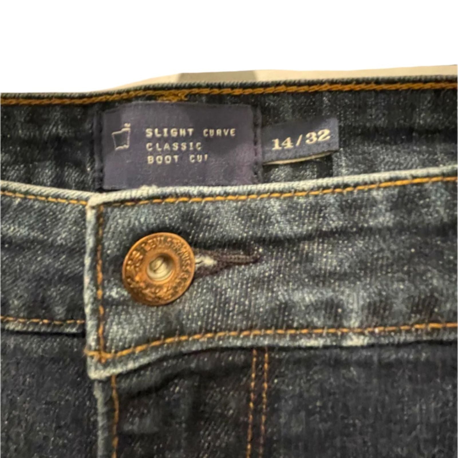 Used Levi Strauss Womens Jeans - Signature Slight Curve | Blue | 14
