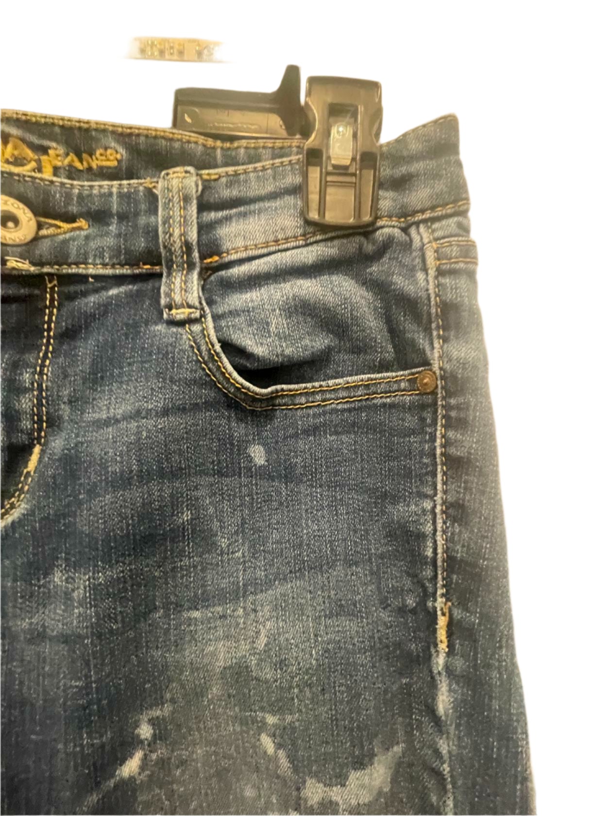 Arizona Womens Jeans Super Skinny - Blue - 5 - Very Good - Pic 5